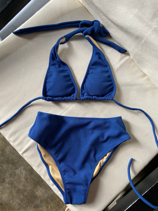 panglao bikini royal blue swimsuit