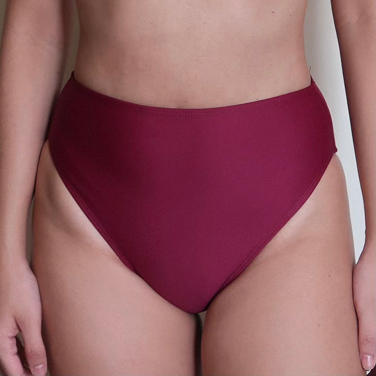 PANGLAO Bikini Bottom Plum